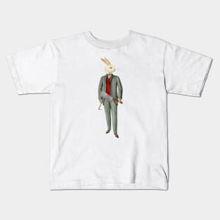 The cannibal Easter bunny Kids T-Shirt